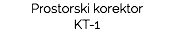 Prostorski korektor KT-1